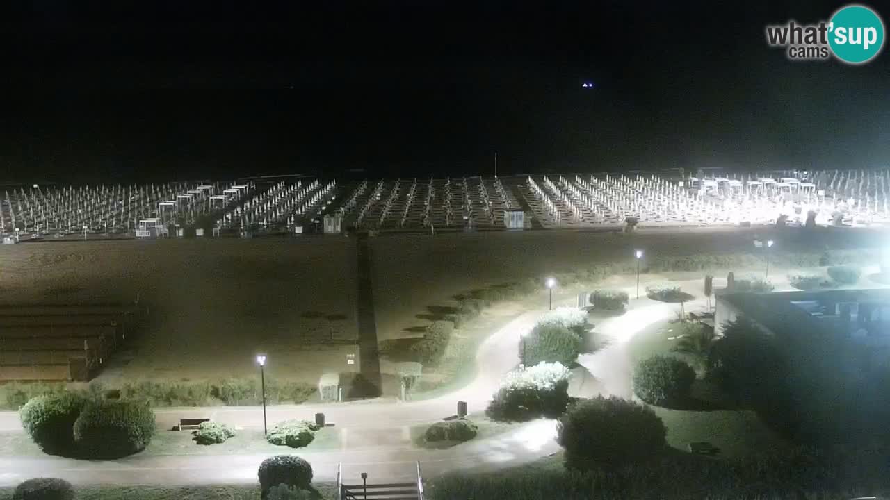 La camera en vivo de la playa de Bibione – Italia