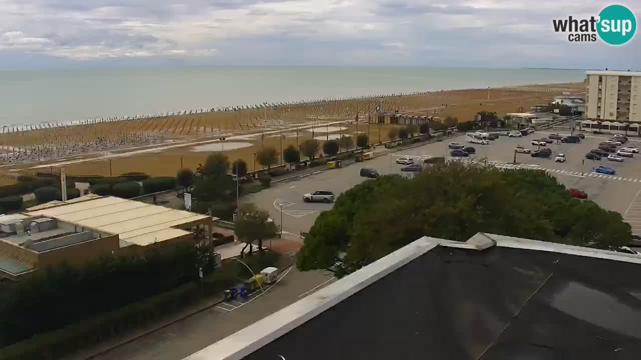 Plaža Bibione Spletna kamera – Italija