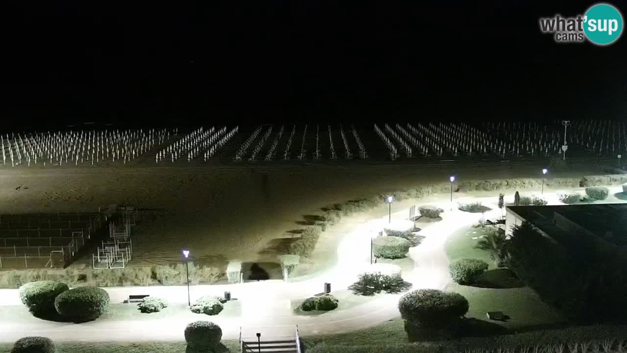 La camera en vivo de la playa de Bibione – Italia