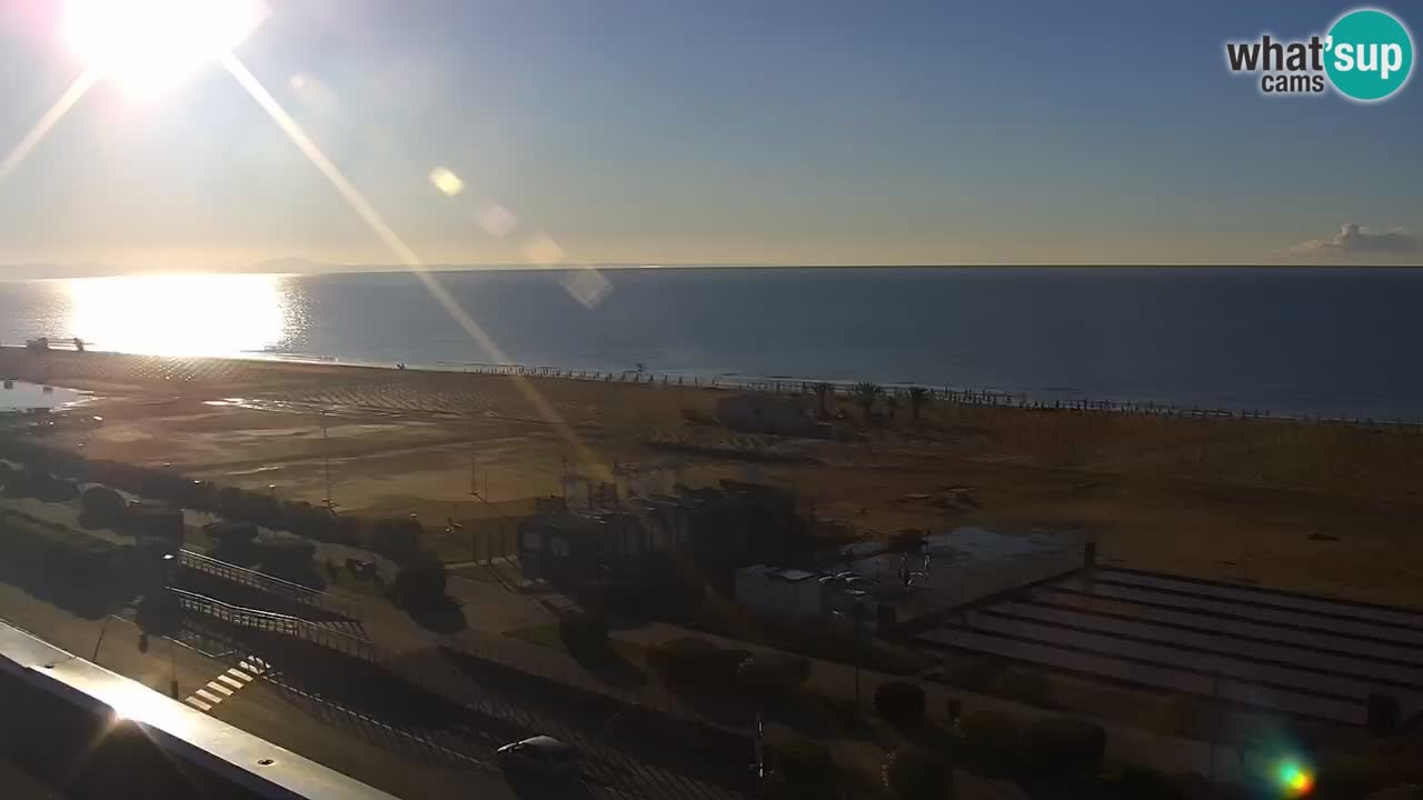 Der Strand von Bibione Webcam – Italien