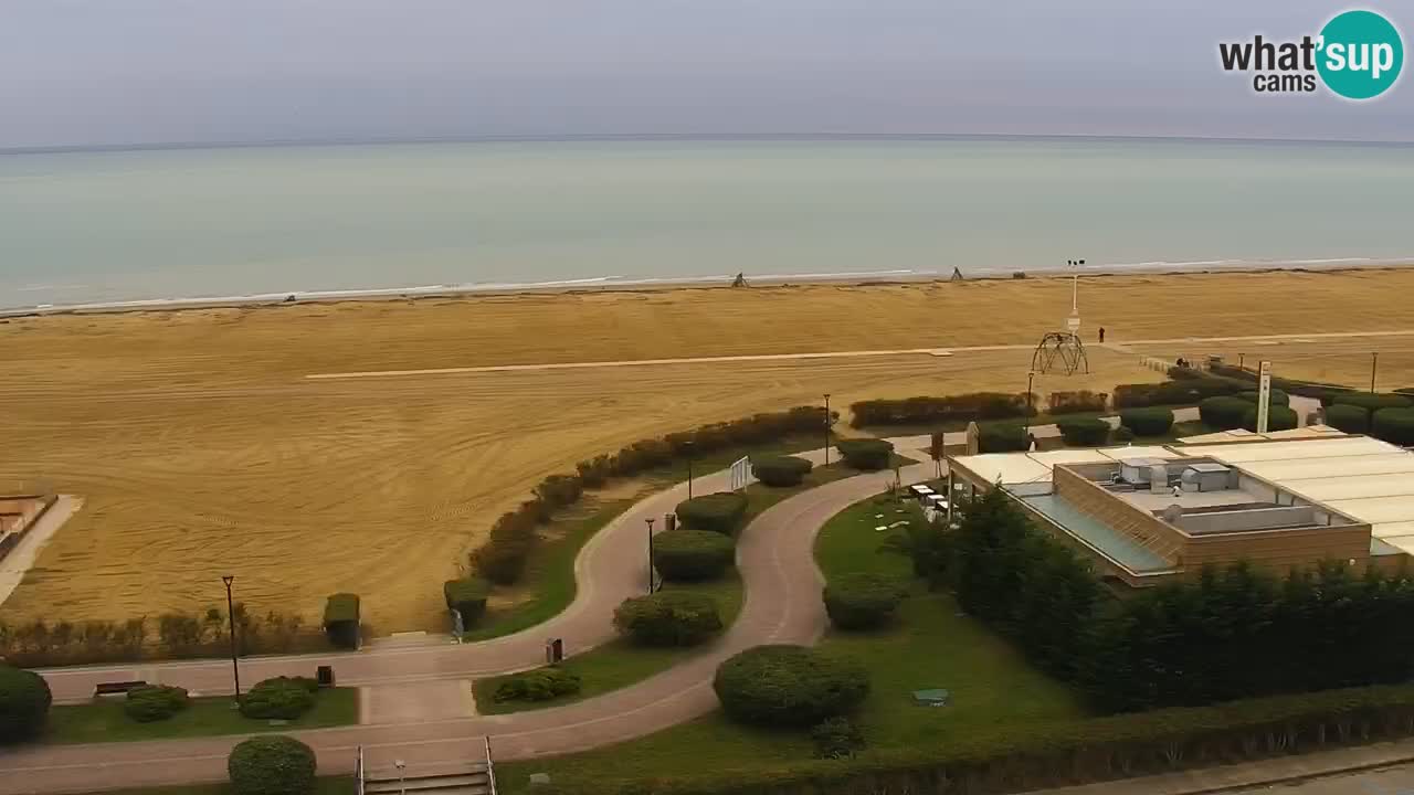 La camera en vivo de la playa de Bibione – Italia