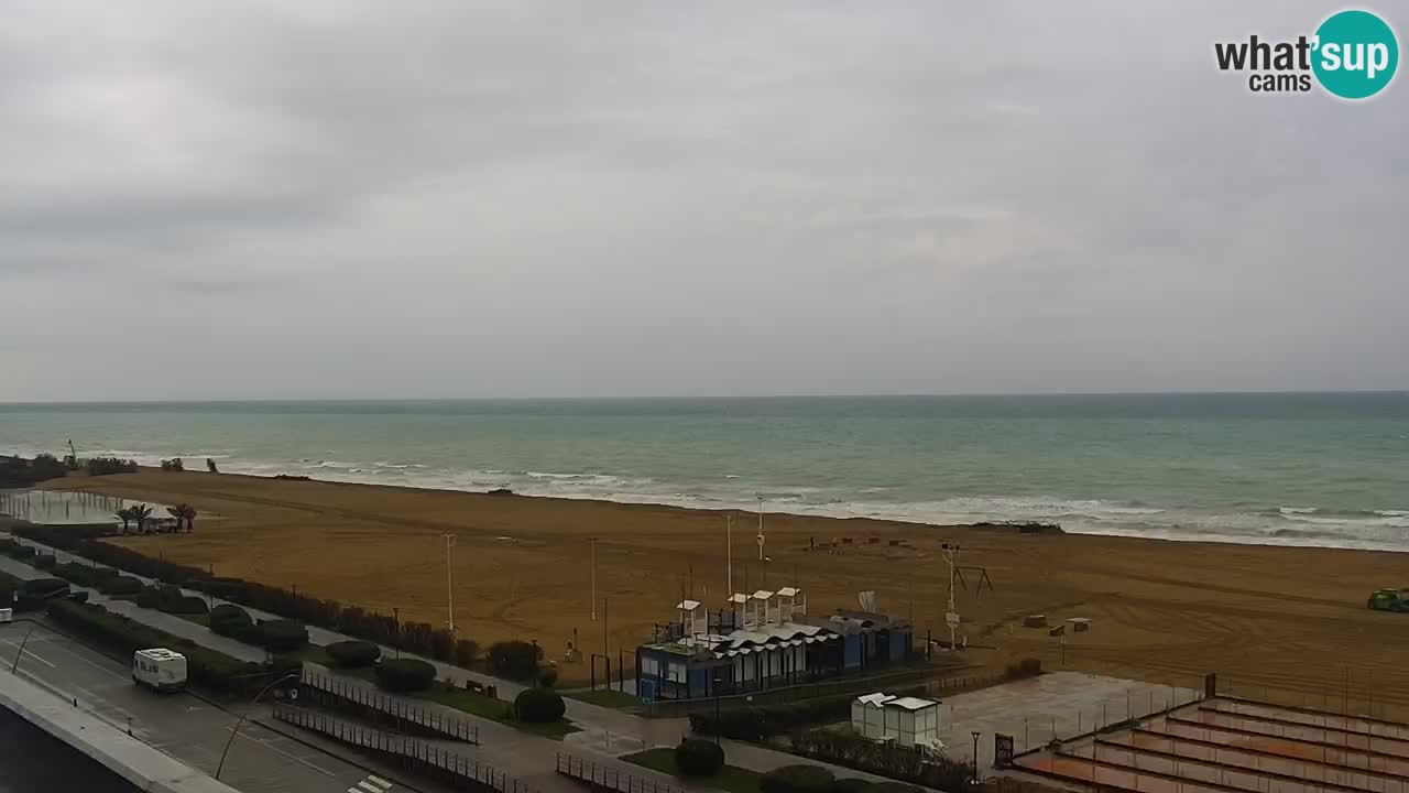 Der Strand von Bibione Webcam – Italien