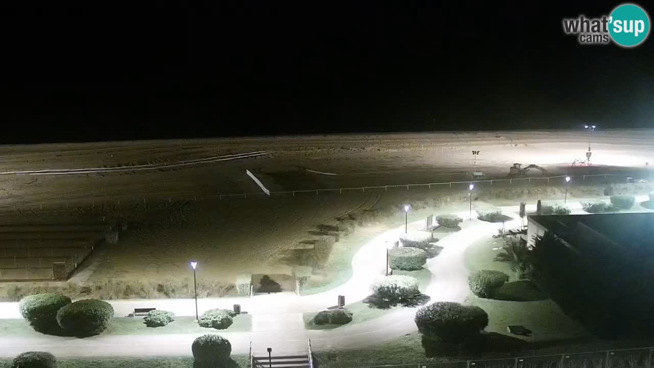 La camera en vivo de la playa de Bibione – Italia