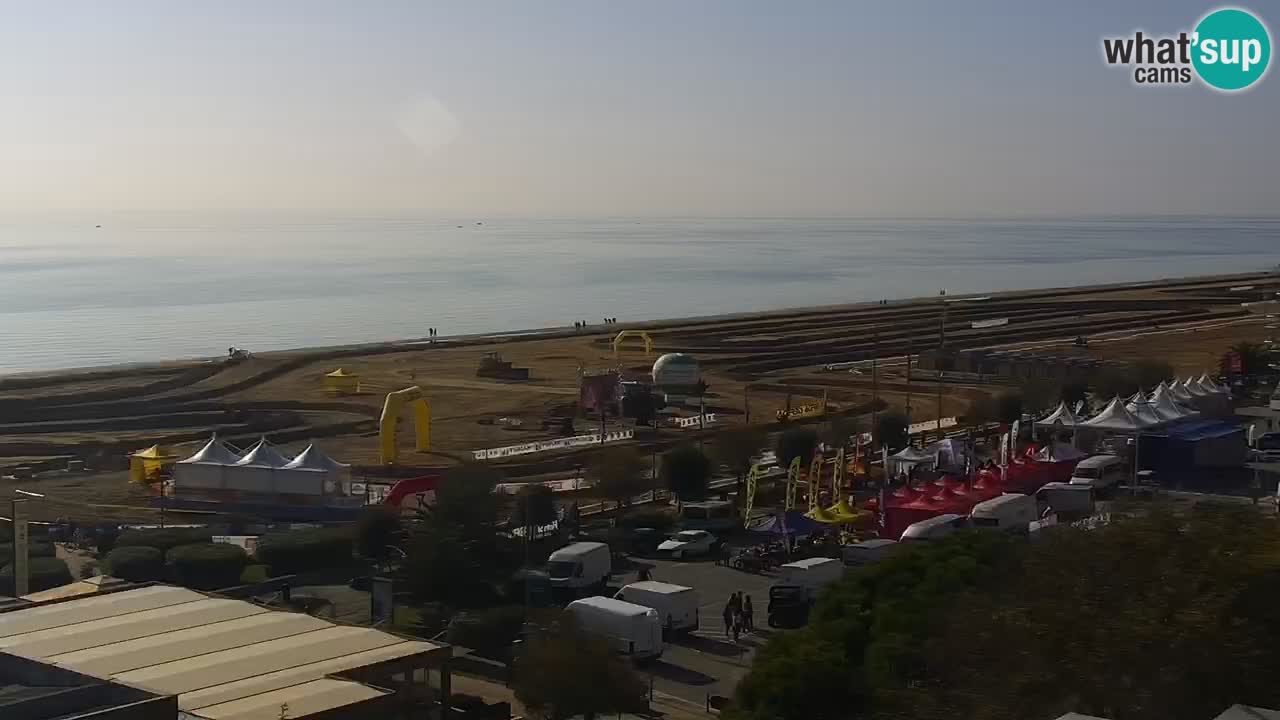 Der Strand von Bibione Webcam – Italien