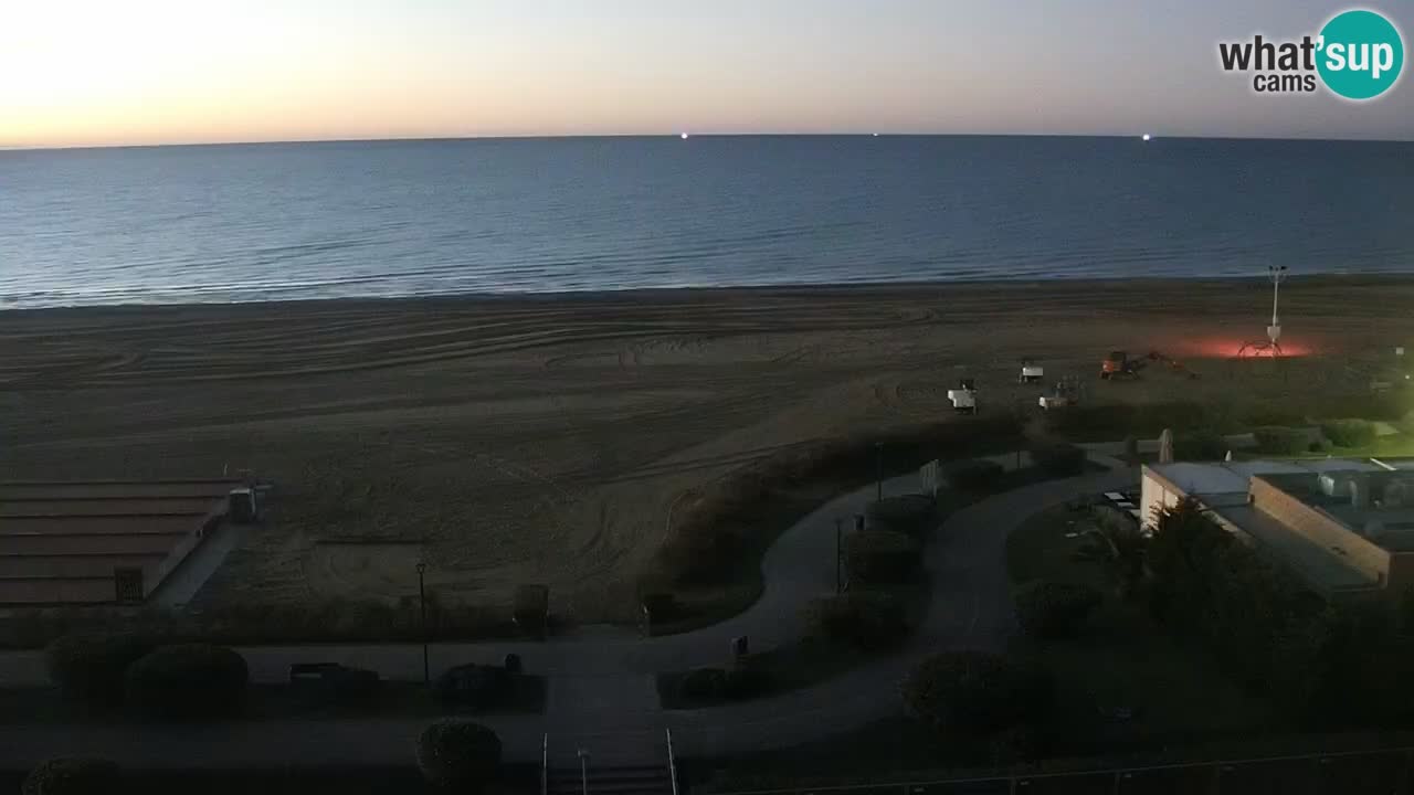 Plaža Bibione Spletna kamera – Italija