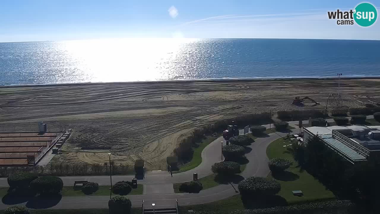 Plaža Bibione Spletna kamera – Italija