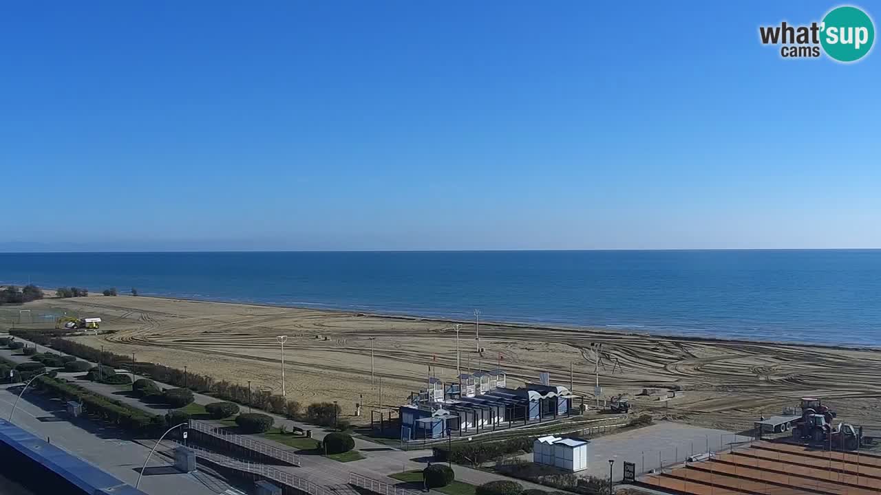 Plaža Bibione Spletna kamera – Italija