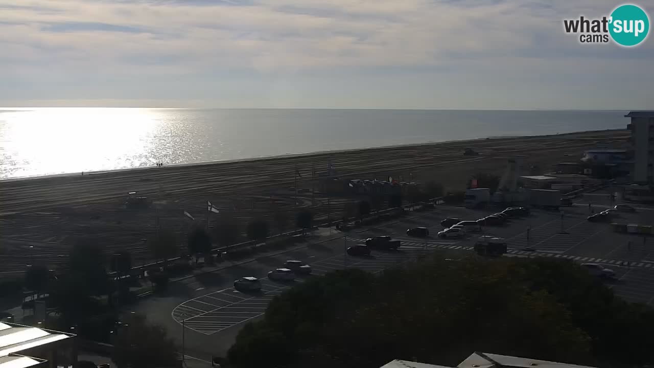 La camera en vivo de la playa de Bibione – Italia