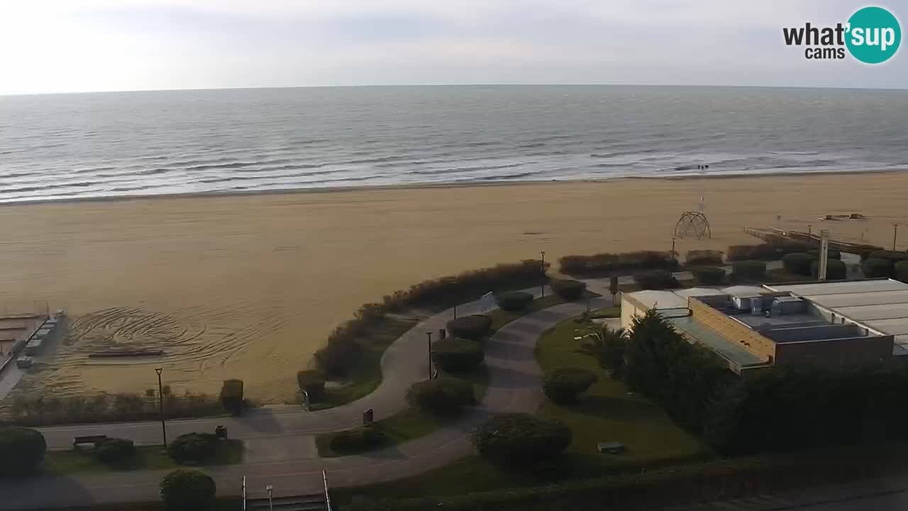 La camera en vivo de la playa de Bibione – Italia