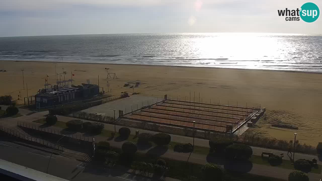 La camera en vivo de la playa de Bibione – Italia