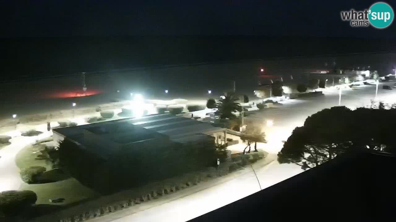 La camera en vivo de la playa de Bibione – Italia