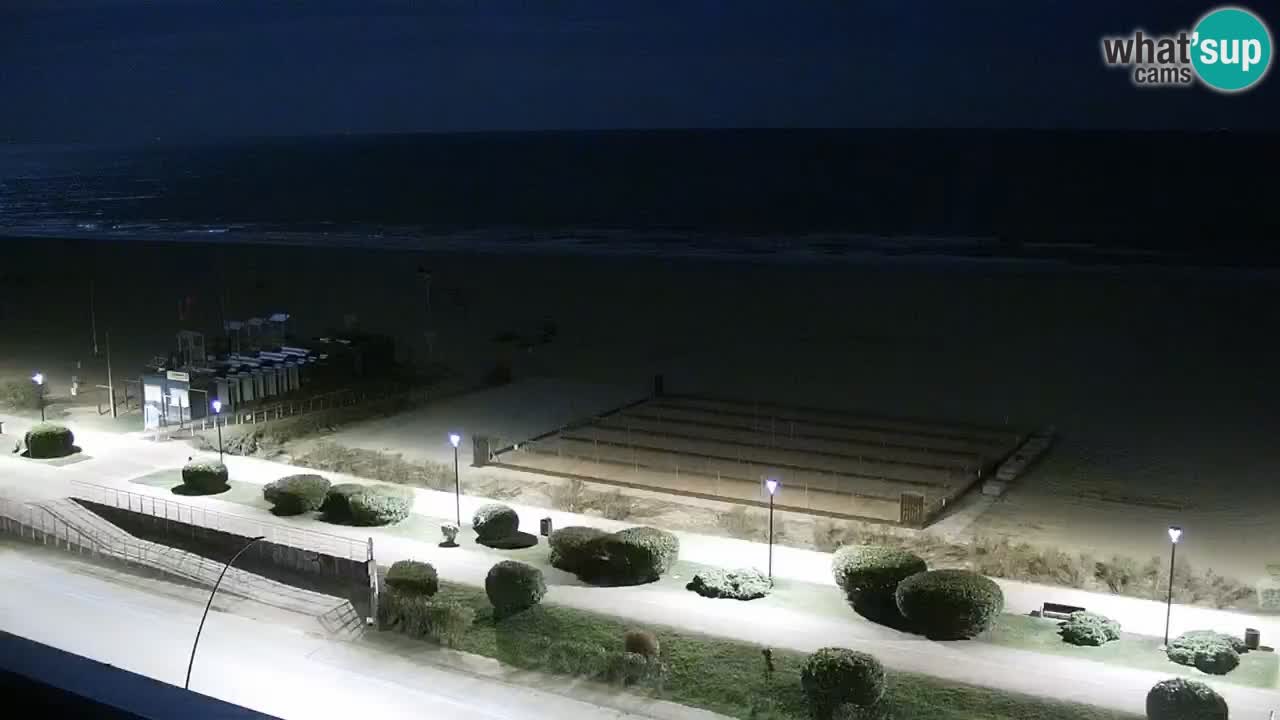 La camera en vivo de la playa de Bibione – Italia