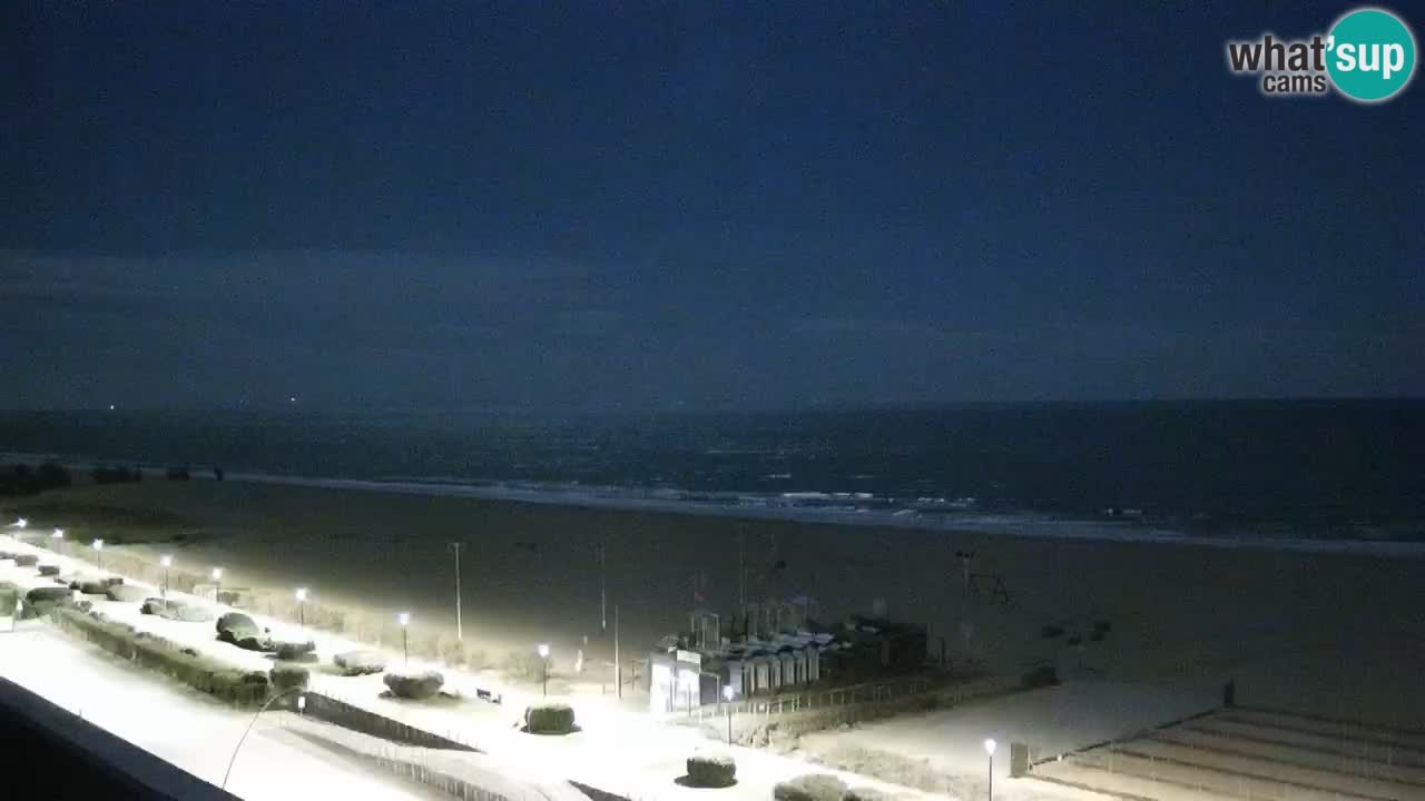 La camera en vivo de la playa de Bibione – Italia