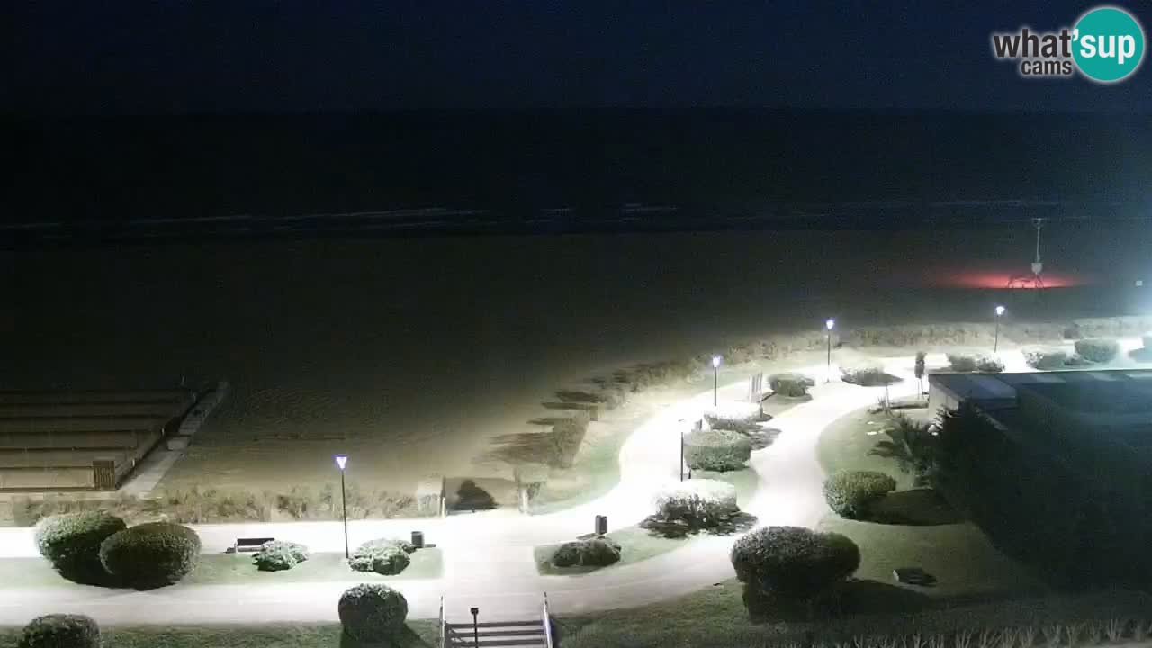 La camera en vivo de la playa de Bibione – Italia