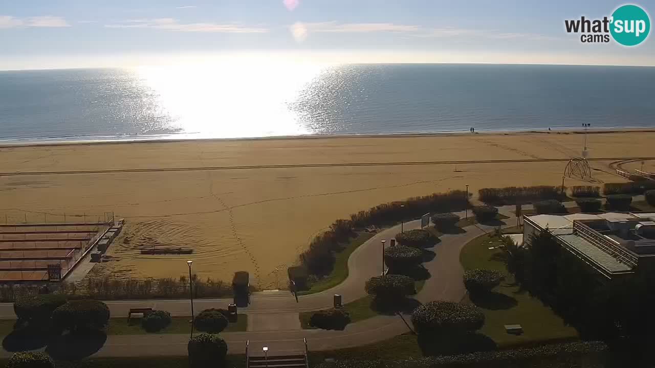 La camera en vivo de la playa de Bibione – Italia