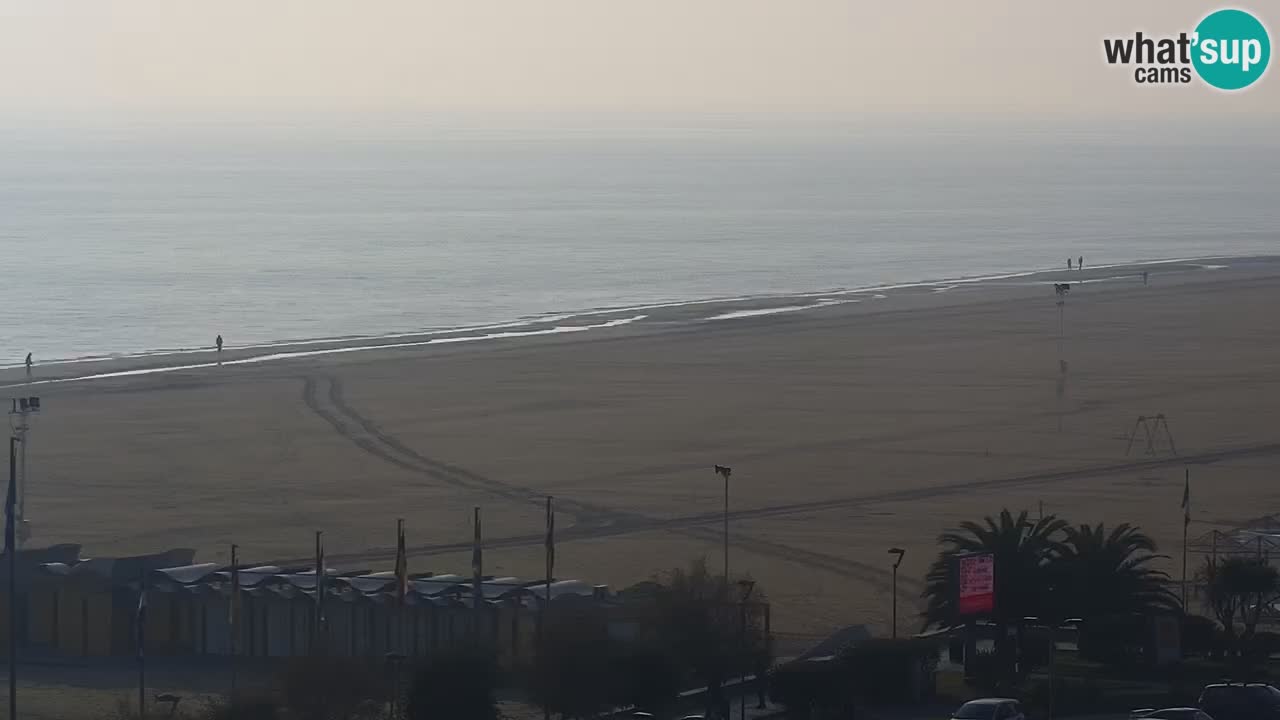 The beach of Bibione webcam – Italy