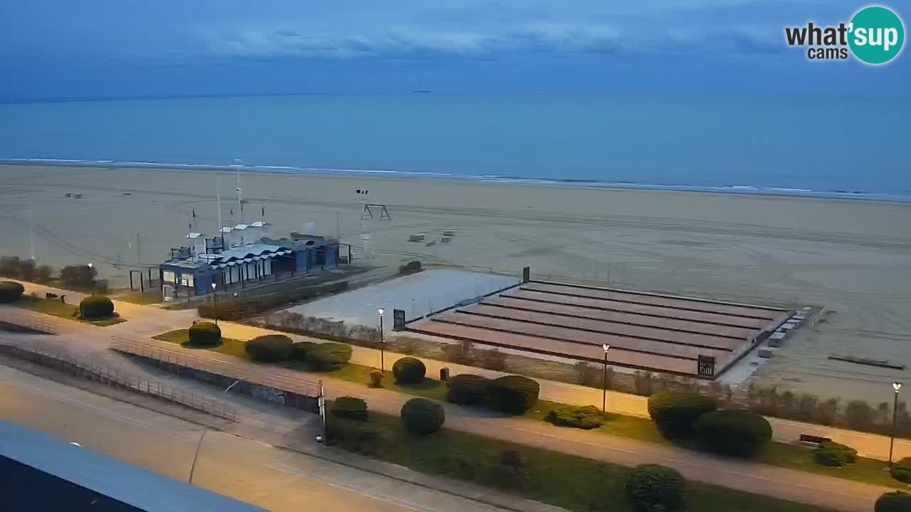 Plaža Bibione Spletna kamera – Italija