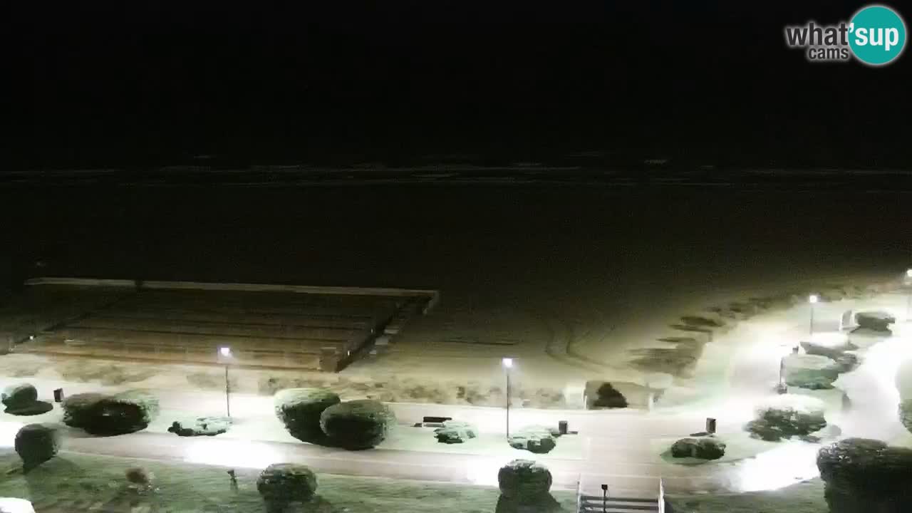 La camera en vivo de la playa de Bibione – Italia