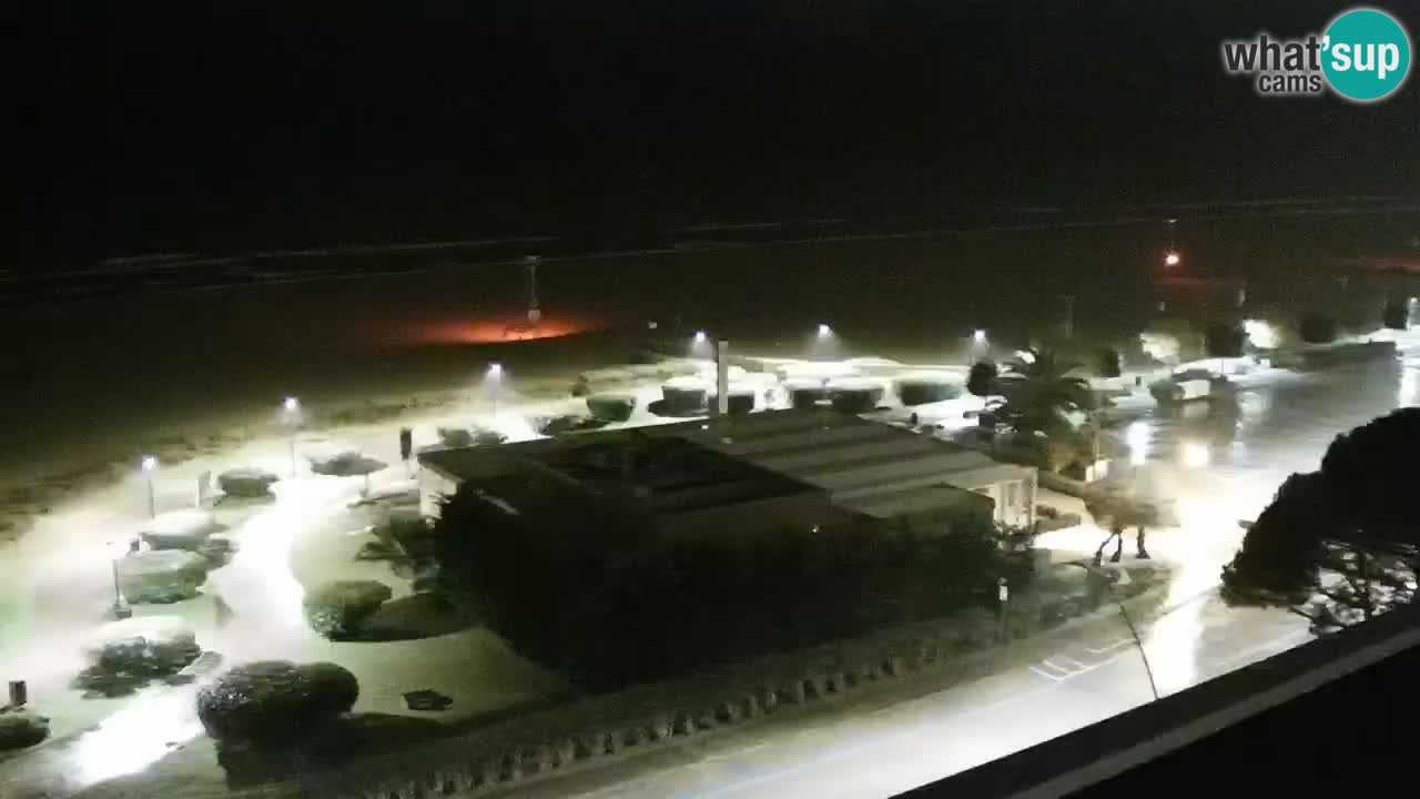 La camera en vivo de la playa de Bibione – Italia