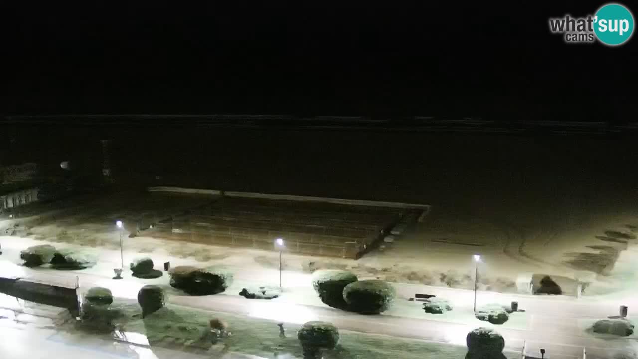 La camera en vivo de la playa de Bibione – Italia