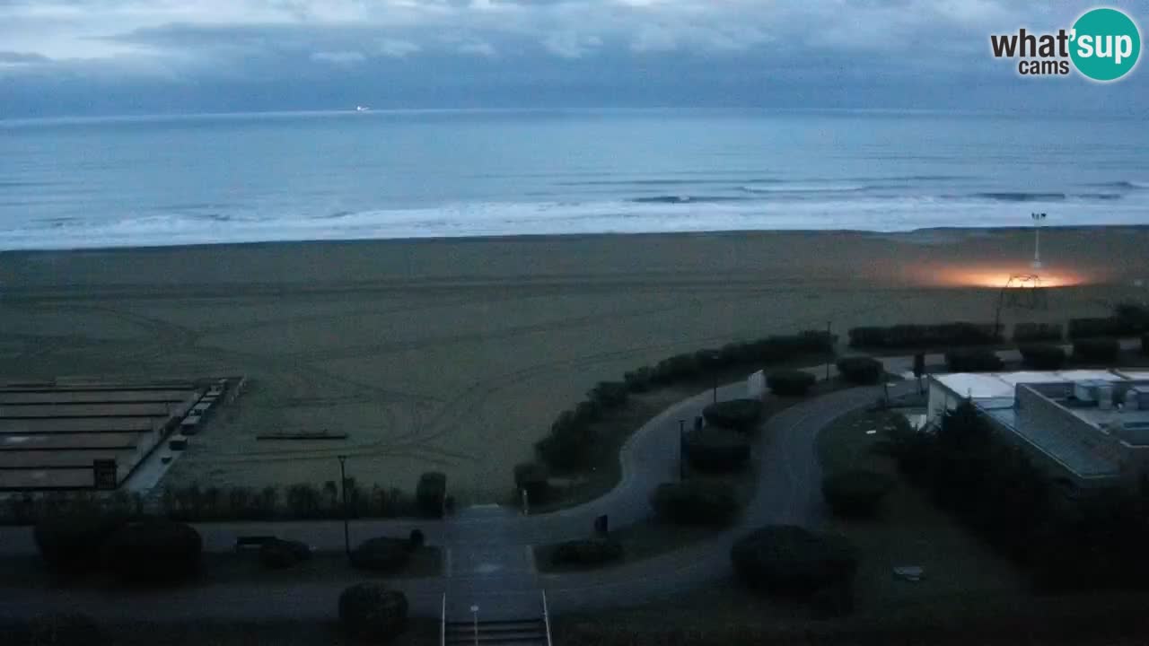 La camera en vivo de la playa de Bibione – Italia