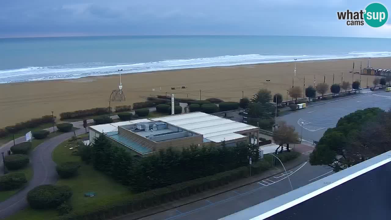 La camera en vivo de la playa de Bibione – Italia