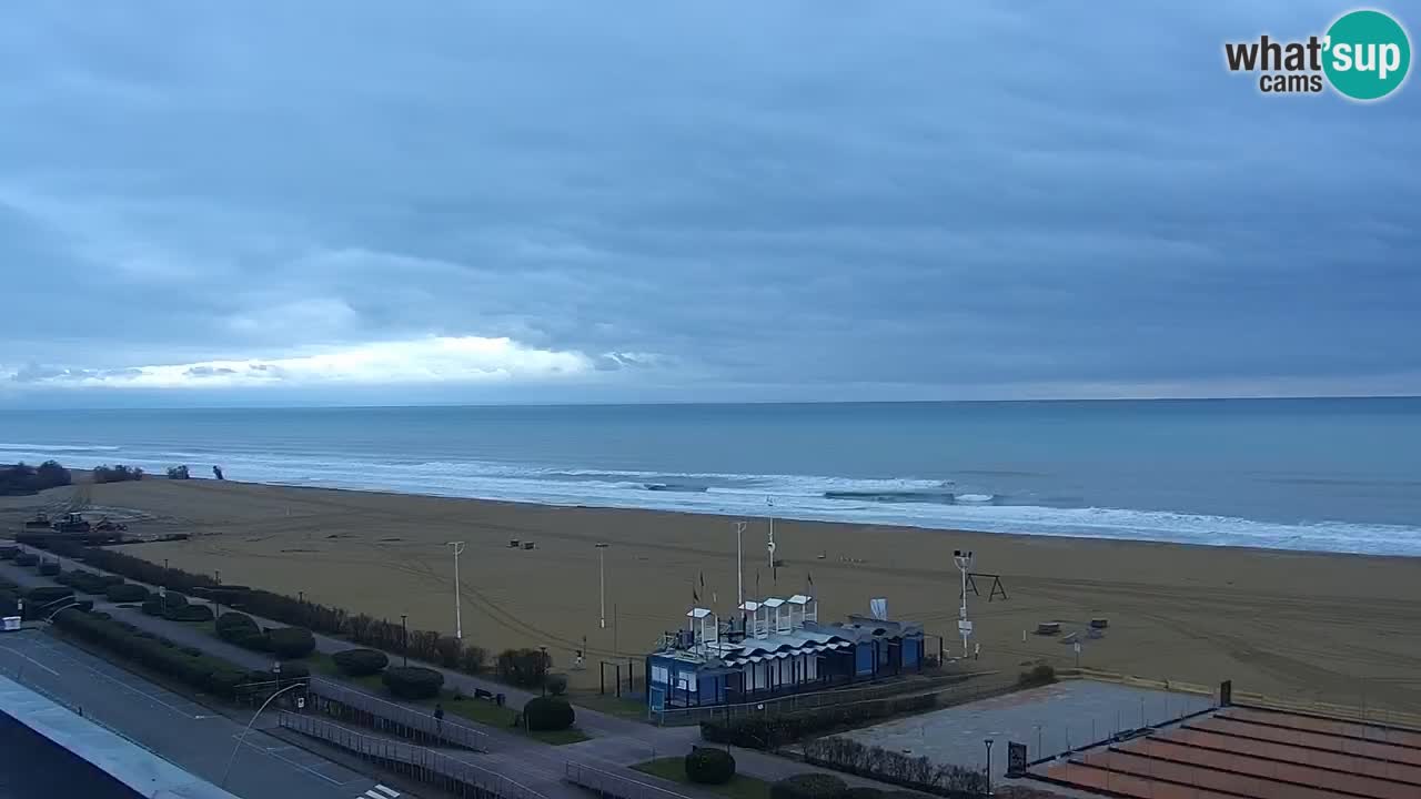 La camera en vivo de la playa de Bibione – Italia