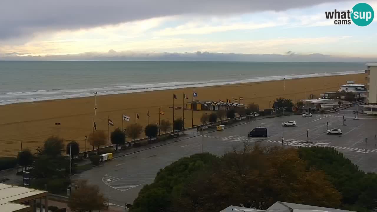 La camera en vivo de la playa de Bibione – Italia