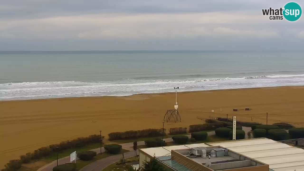 La camera en vivo de la playa de Bibione – Italia