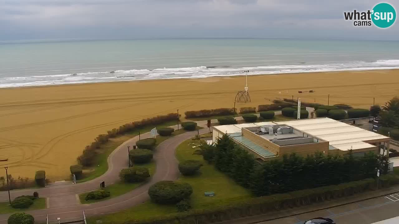 La camera en vivo de la playa de Bibione – Italia