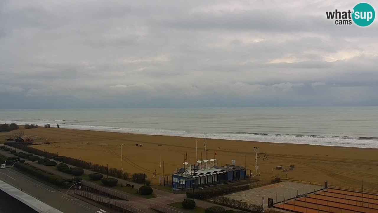 La camera en vivo de la playa de Bibione – Italia