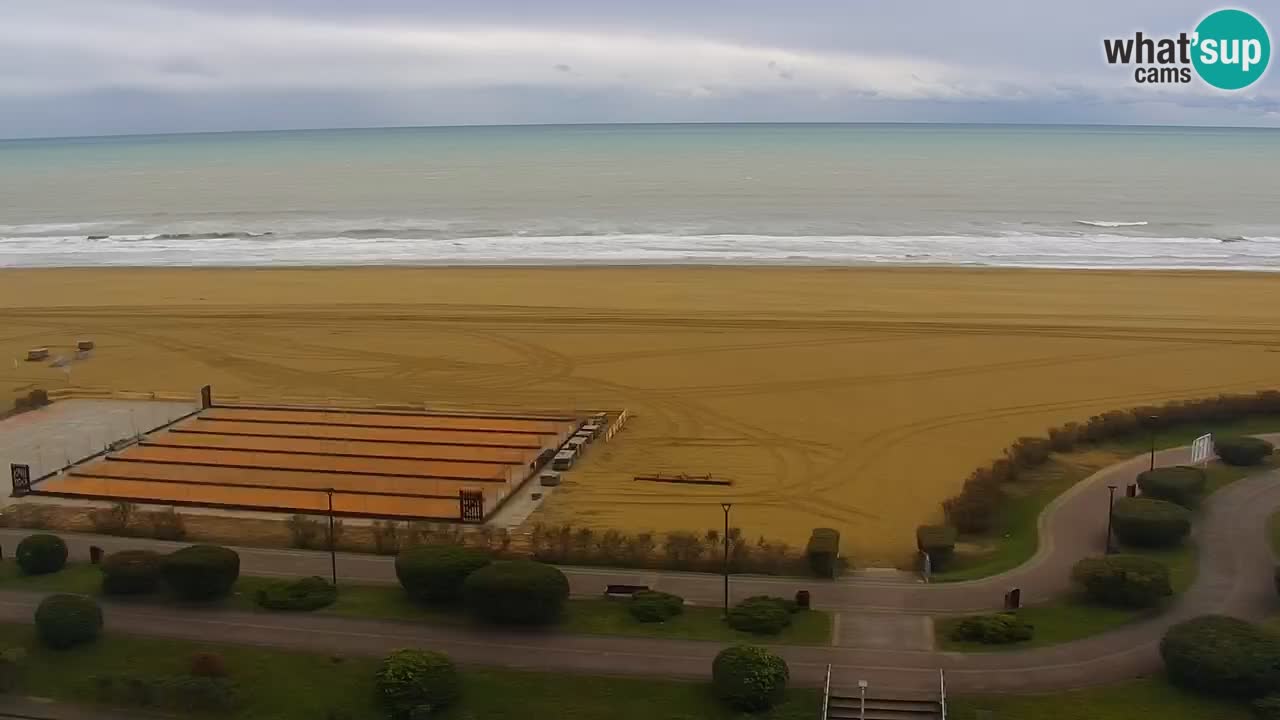 Plaža Bibione Spletna kamera – Italija