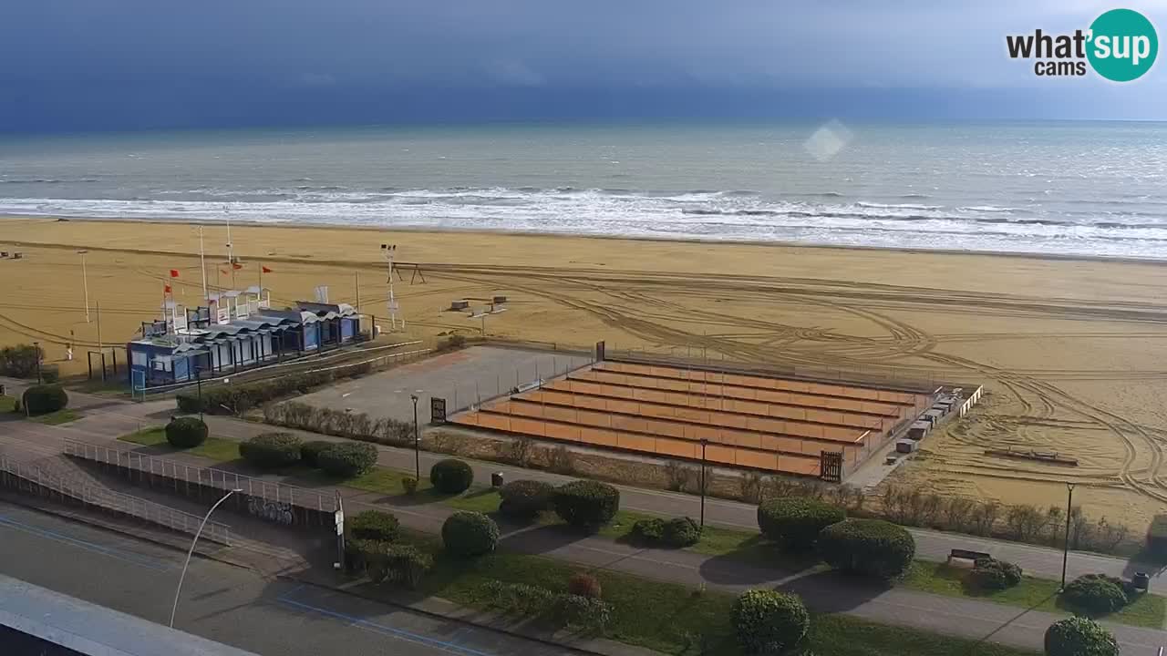 Plaža Bibione Spletna kamera – Italija