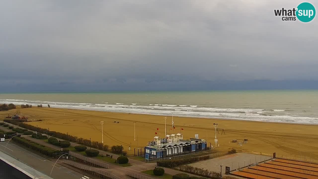 Plaža Bibione Spletna kamera – Italija