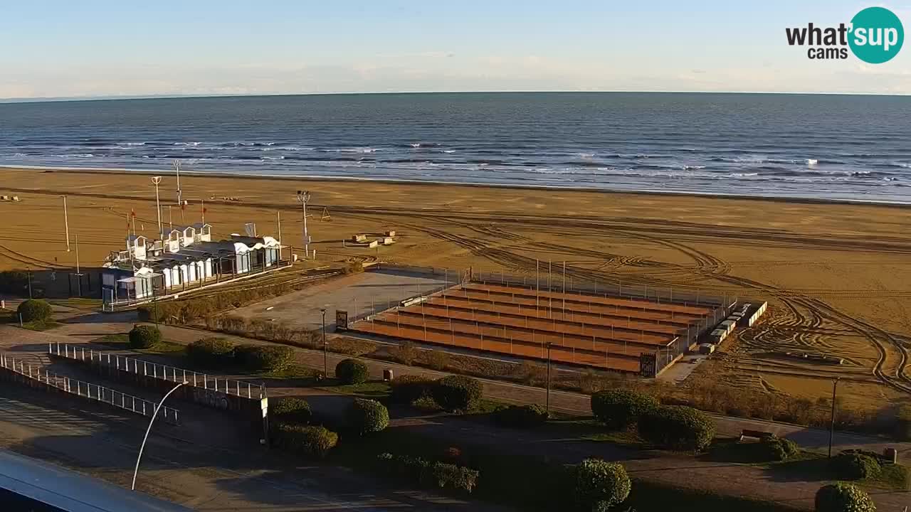 Plaža Bibione Spletna kamera – Italija