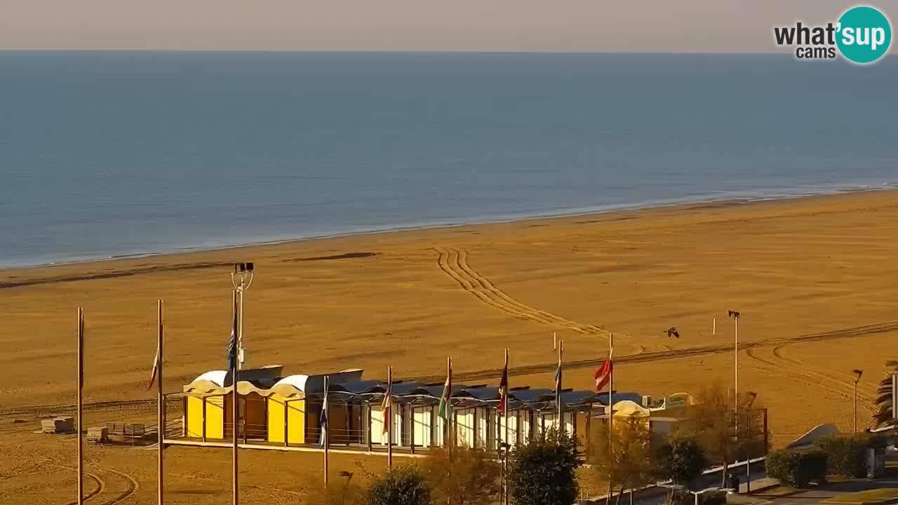 Plaža Bibione Spletna kamera – Italija