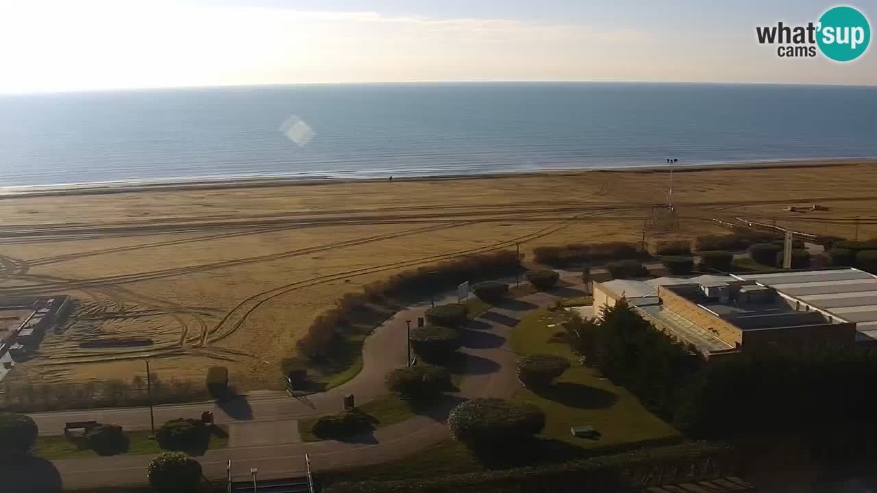 La camera en vivo de la playa de Bibione – Italia