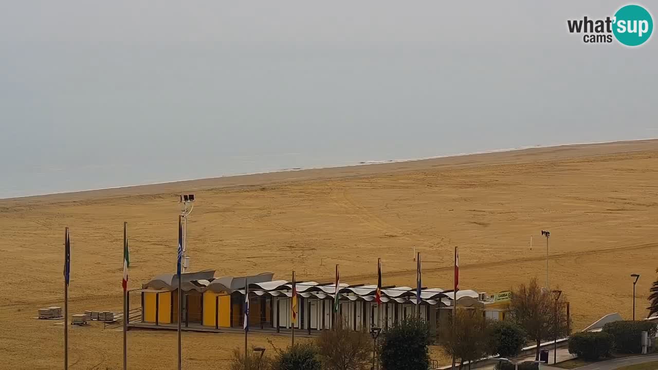 Plaža Bibione Spletna kamera – Italija