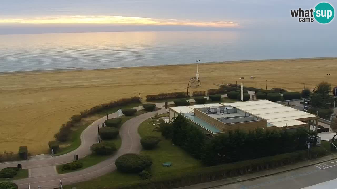 La camera en vivo de la playa de Bibione – Italia