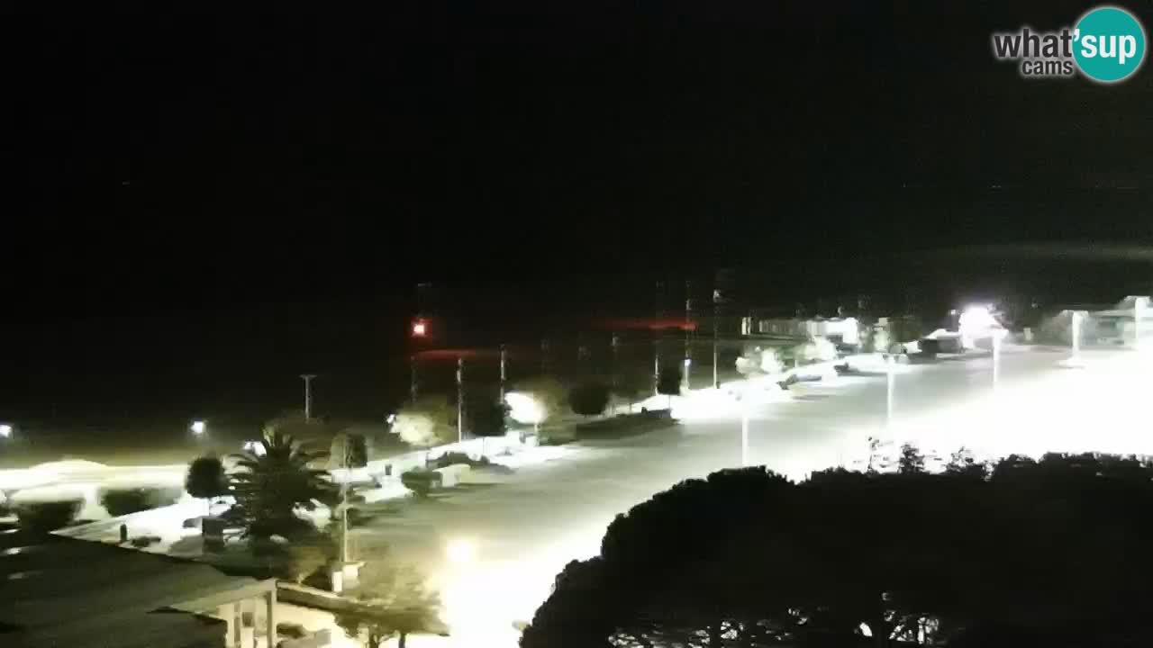 La spiaggia di Bibione webcam live e piazzale Zenit