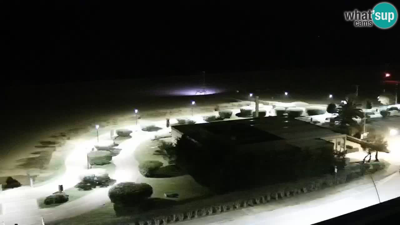 La camera en vivo de la playa de Bibione – Italia