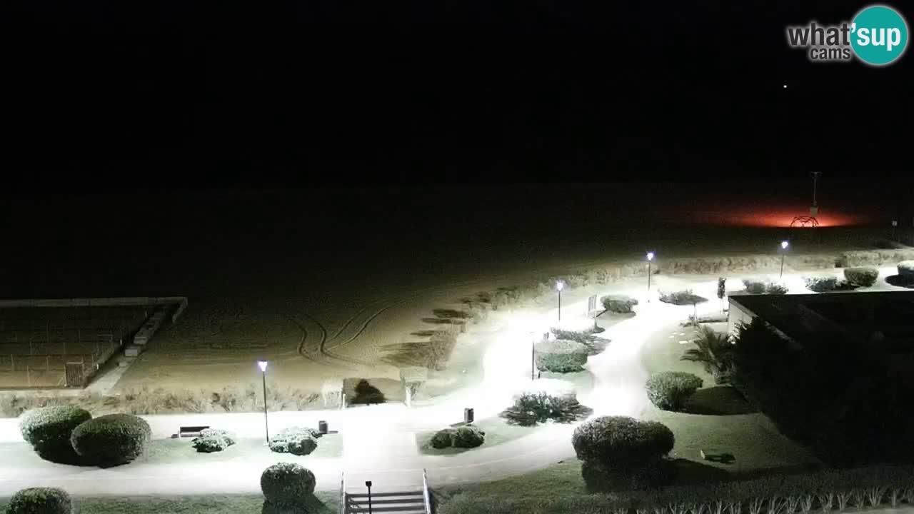 La camera en vivo de la playa de Bibione – Italia