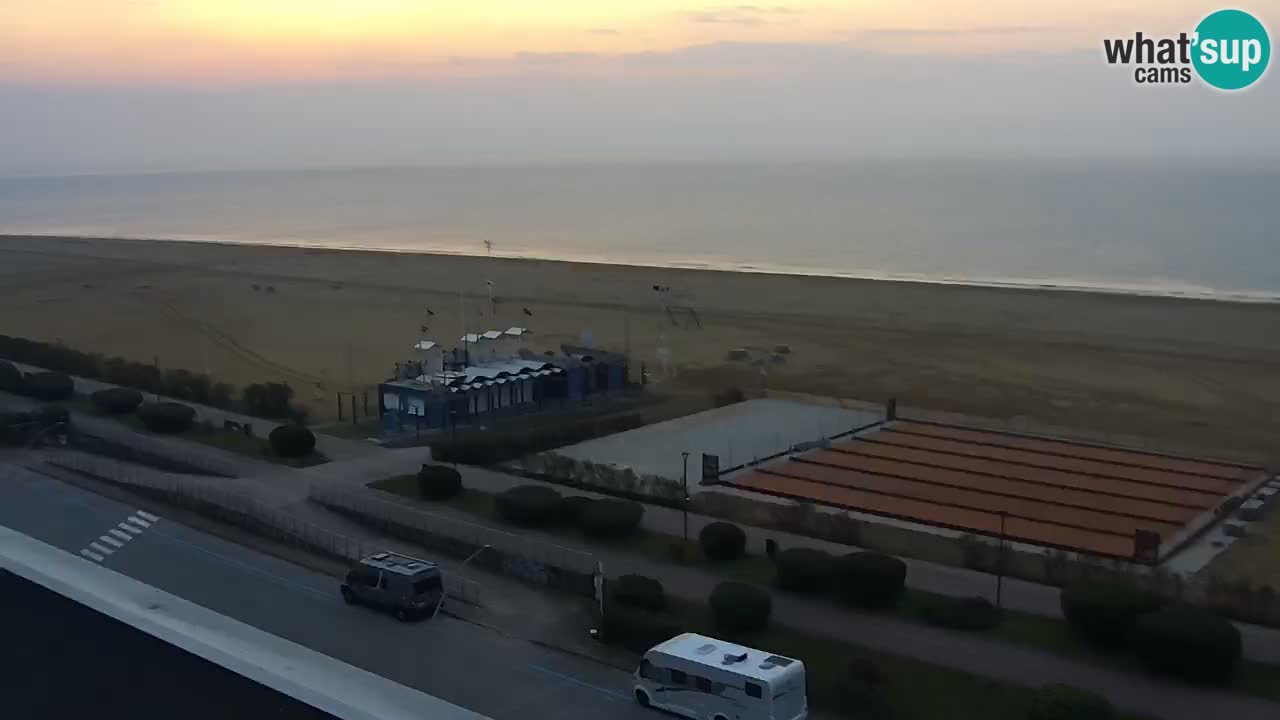 Plaža Bibione Spletna kamera – Italija