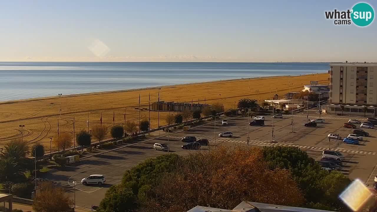 La camera en vivo de la playa de Bibione – Italia