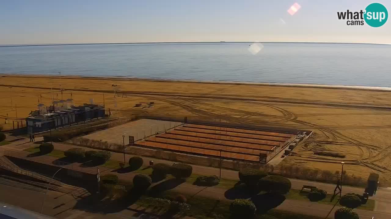 Plaža Bibione Spletna kamera – Italija