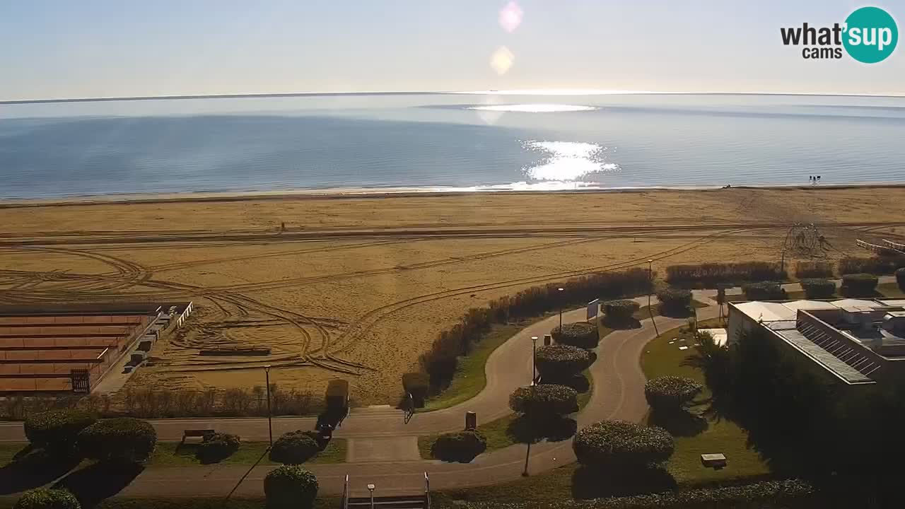 La camera en vivo de la playa de Bibione – Italia