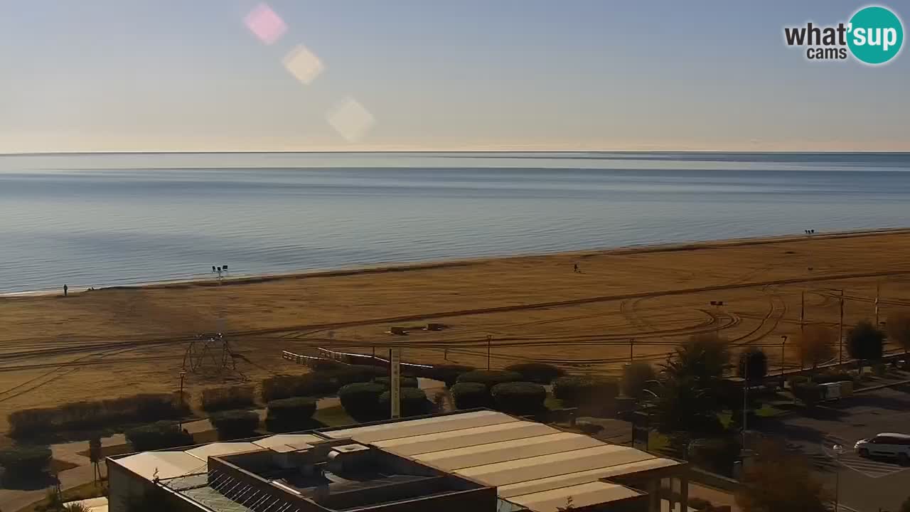 La camera en vivo de la playa de Bibione – Italia