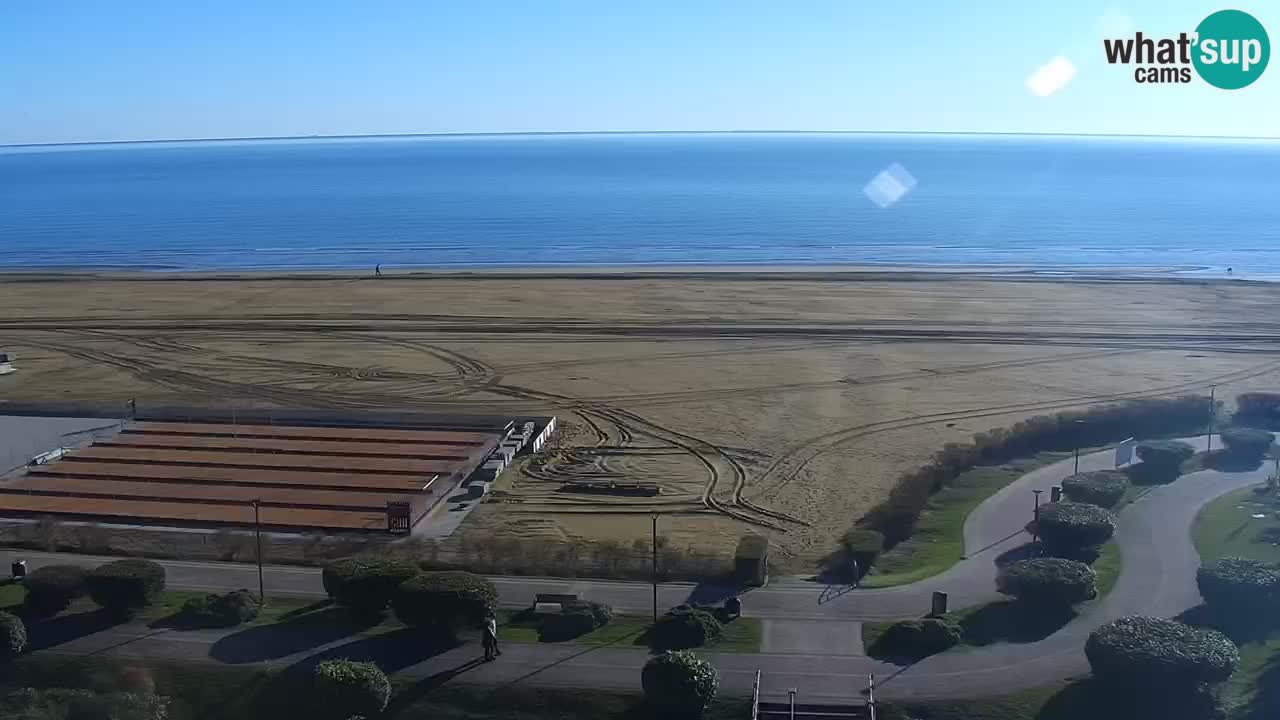 La camera en vivo de la playa de Bibione – Italia