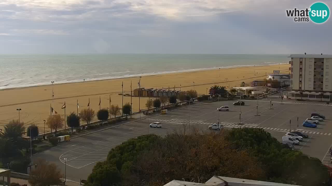 La camera en vivo de la playa de Bibione – Italia