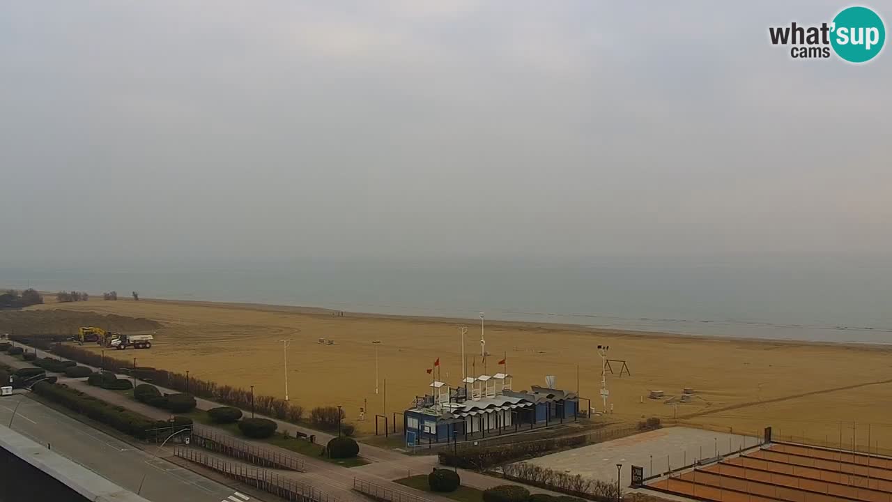 Plaža Bibione Spletna kamera – Italija